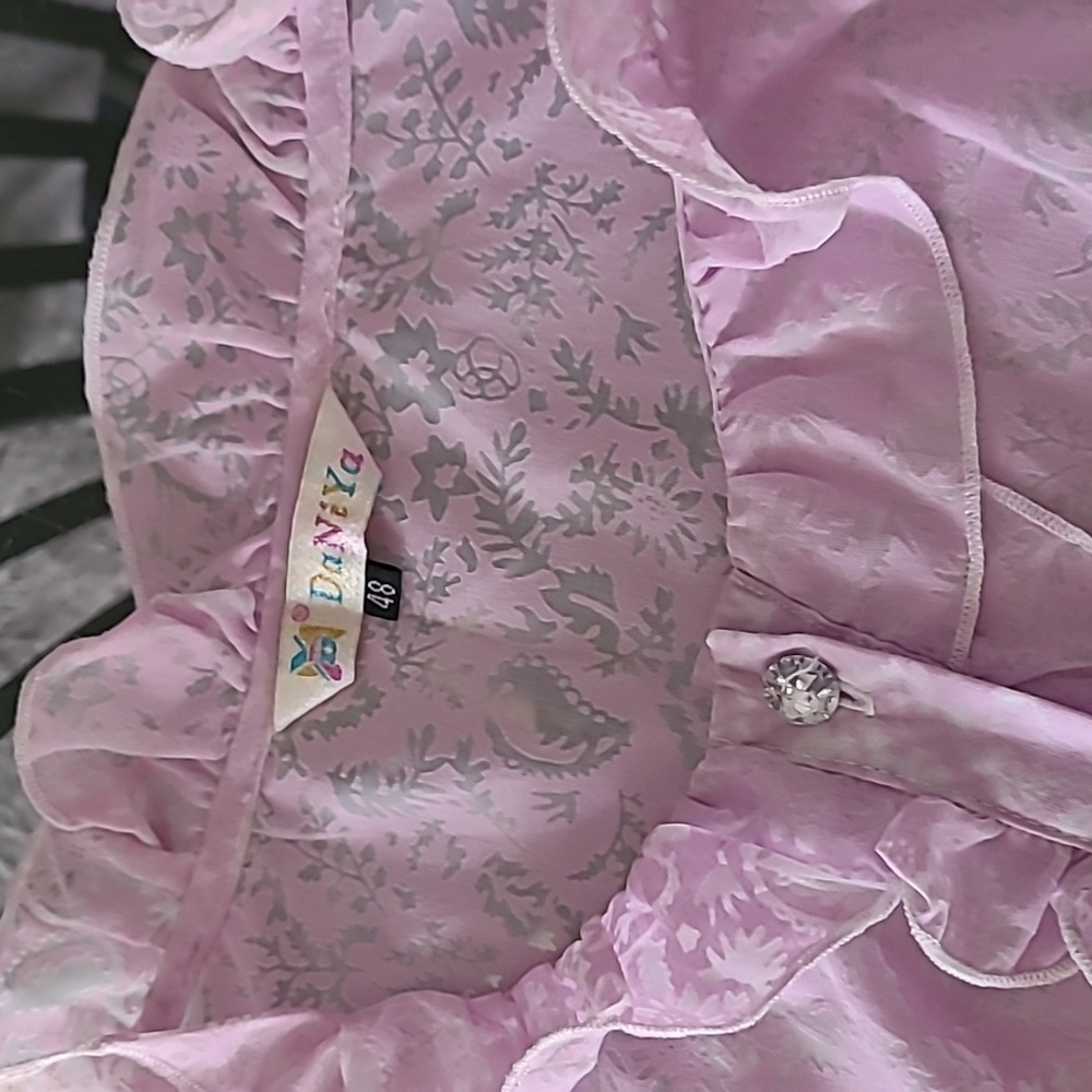 Pink Ruffled Ladie's Top ❤️ - Picture 8 of 8